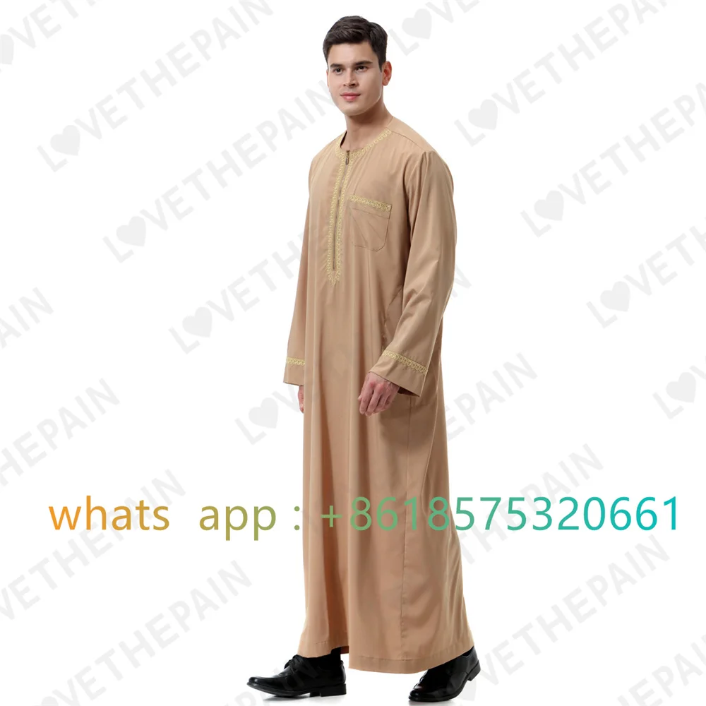 Men's clothing Middle East Arabic gown Indian gown Saudi clothing Dubai Arab prince Middle East UAE men's robe