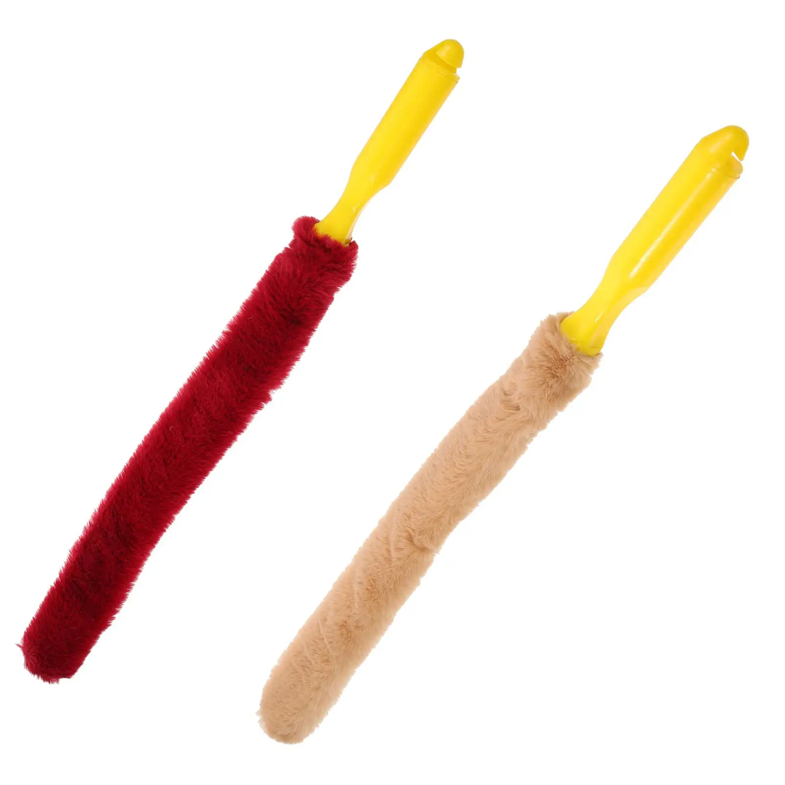 

2Pcs Guzheng Removal Brush Dulcimer Clean Accessory Brush Durable ABS Bristles Musical Instruments Dust Removal Small Size Gifts