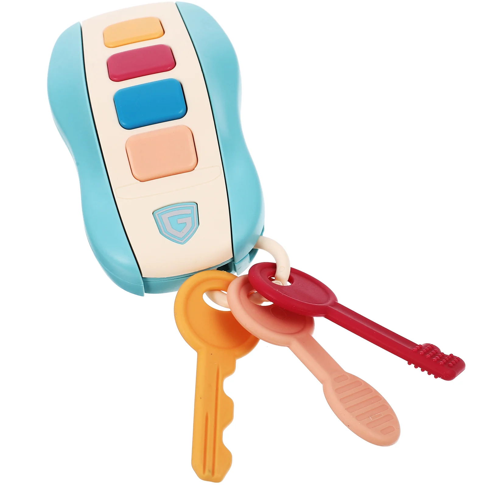 

Toy Key Simulation Car Remote Control Baby Toys Children Gift Voices Plaything Blue Electronic Component