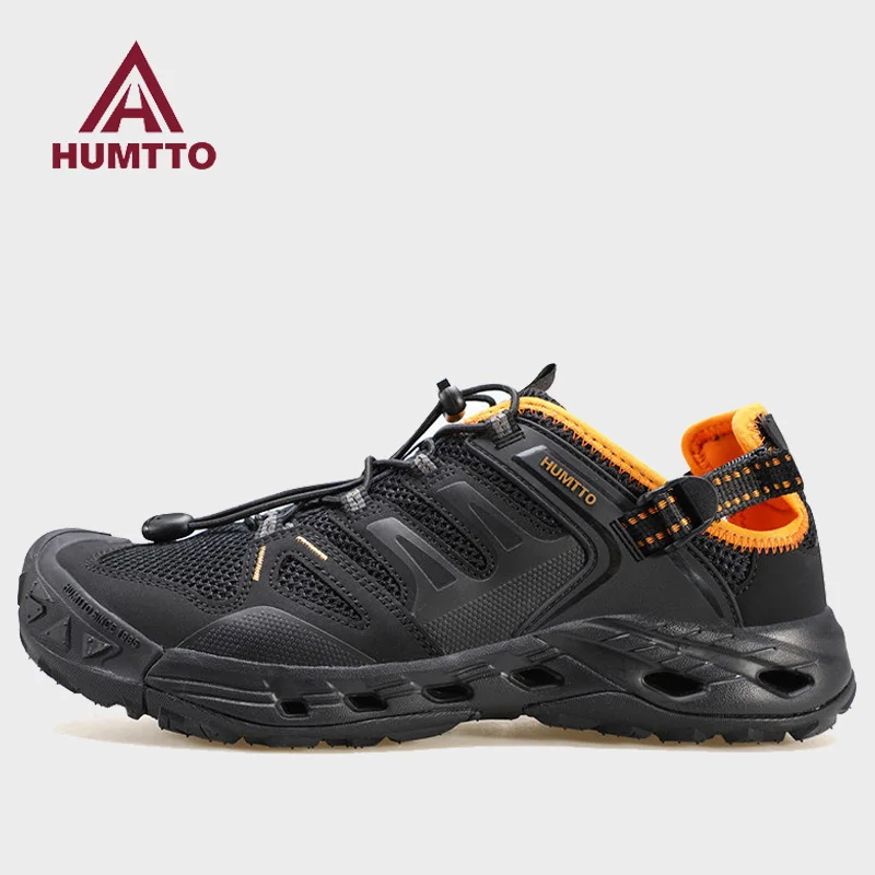 HUMTTO Men Upstream Shoes Outdoor Trekking Wading Aqua Shoe women  Breathable Mesh Quick drying ankle water Sneakers Non-slip