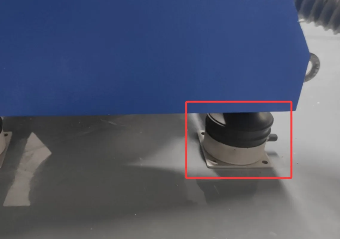 Maintenance-free Air Pad Isolation 5801, Precision Equipment Air Spring Vibration Damper - Low 3Hz Natural Frequency