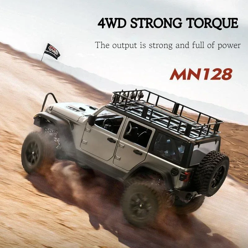 MN MODEL 1/12 4x4 Remote Control Wading Diving Off-road Car Rock Crawler Climbing Buggy Truck Terrain Vehicle Toy for Adult