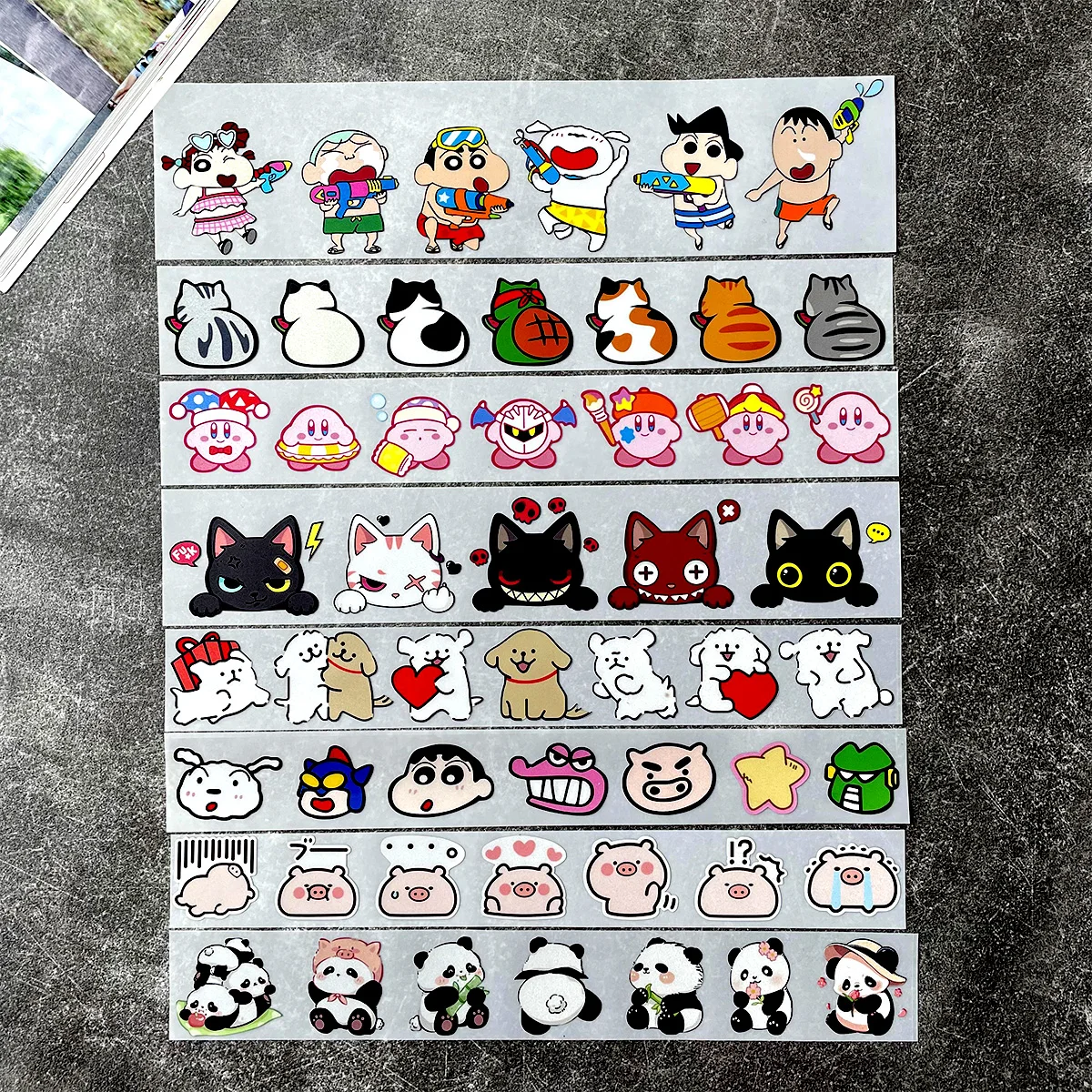 

Cartoon cute car stickers Funny personality creative motorbike decorative body stickers Durable Pvc Sticker For Cars, Motor