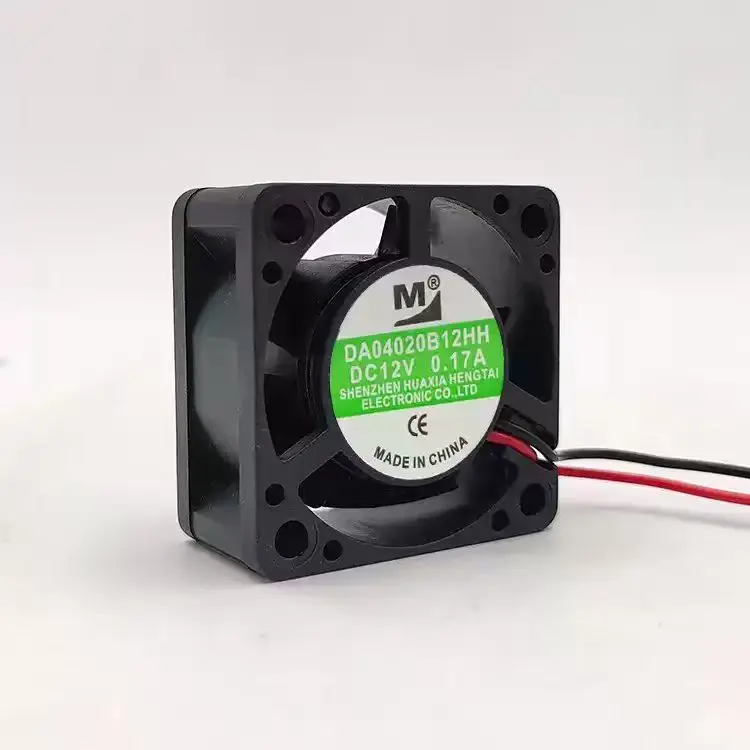 SLIDER DA04020B12HH DC 12V 0.17A 4020 2-Wire Cooling Fan, 40x40x20mm High Speed 3D Printer Hotend Extruder Micro Axial Fan