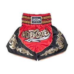 Trunks de boxe profissional para homens e mulheres, Bordados MMA Shorts, Combat Kickboxing Training, Meninos e Meninas, Calças Muay Thai