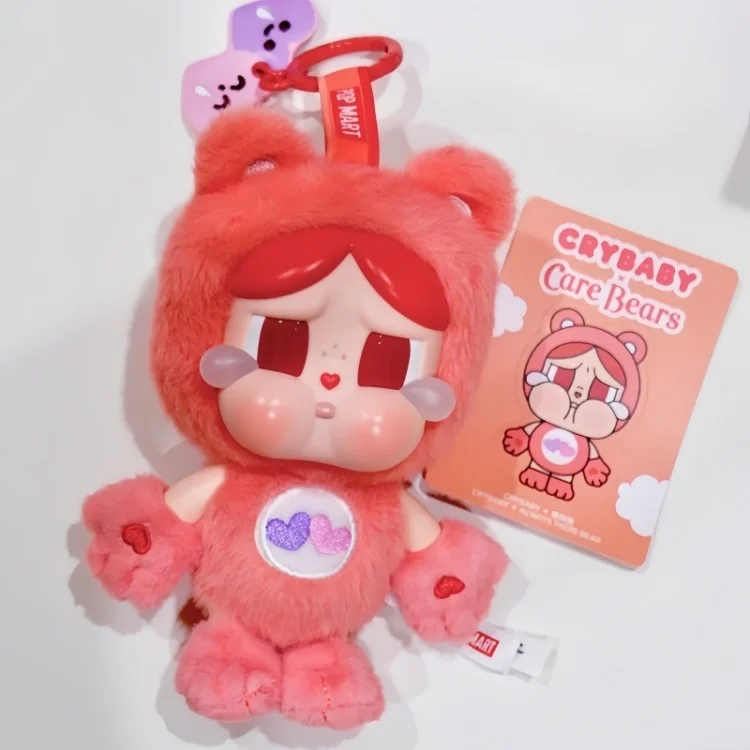 Original POP MART CRYBABY Care Bears Blindbox Taschenanhänger Schlüsselanhänger Niedliches Sammlerstück Dekofigur Spielzeug Geschenk für Sammler – Detail 10