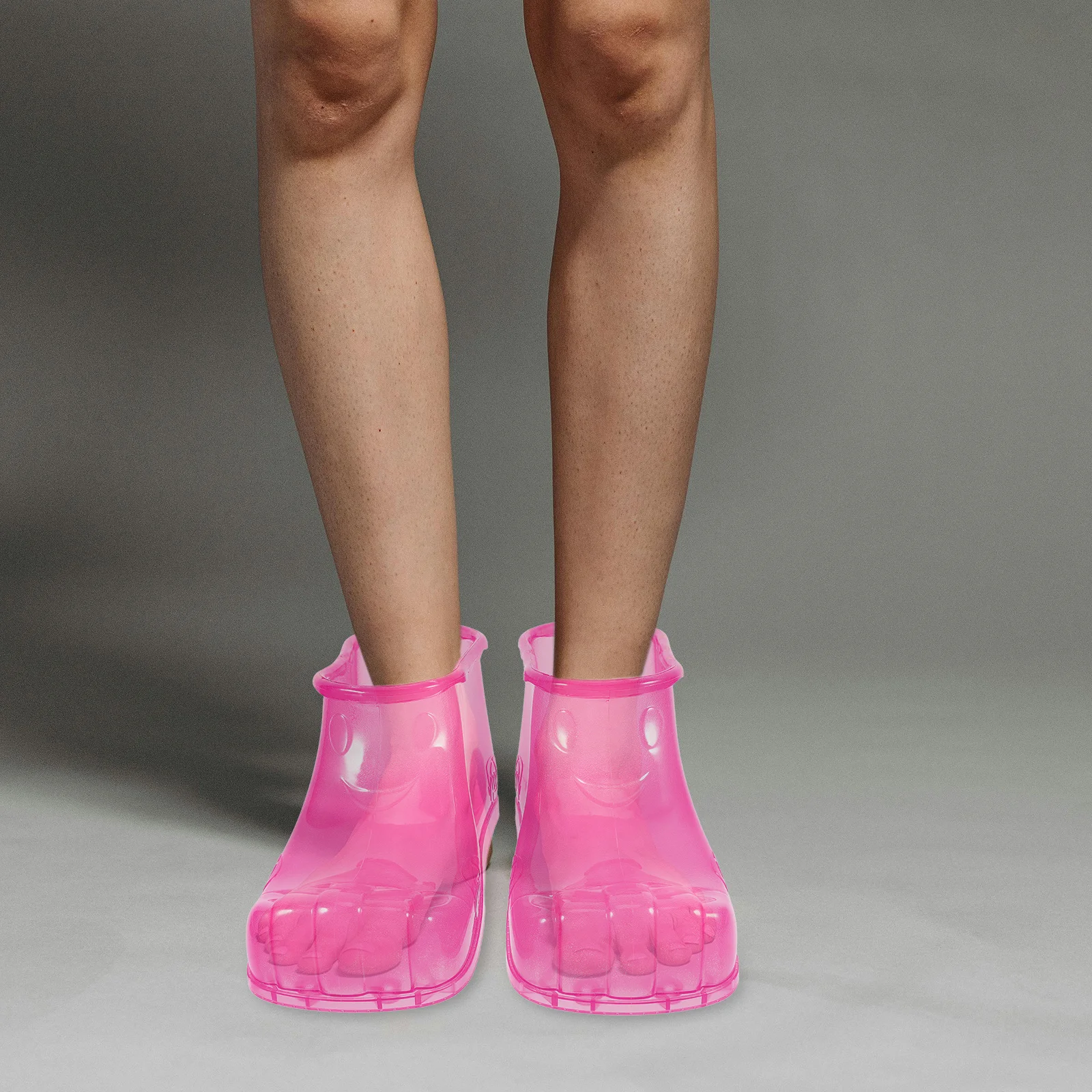 1 par de zapatos para baño de pies, botas portátiles para remojar los pies, bañera de masaje relajante, uso familiar en casa, remojo de pies de Pvc