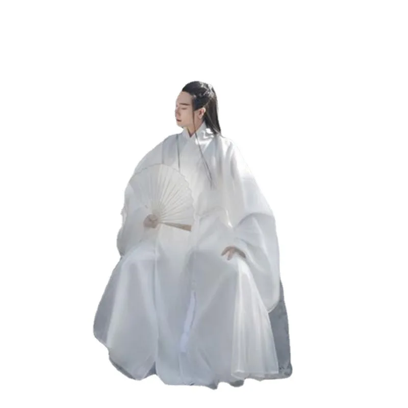 Hanfu male Xianqi ancient costume Hanfu super fairy male ancient big sleeve shirt male warrior