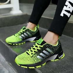 Hot sale 2022 New Running Shoes Men Sneakers Breathable Mesh Shoes Light Weight Women Sport Outdoor Casual Shoes plus size35--47