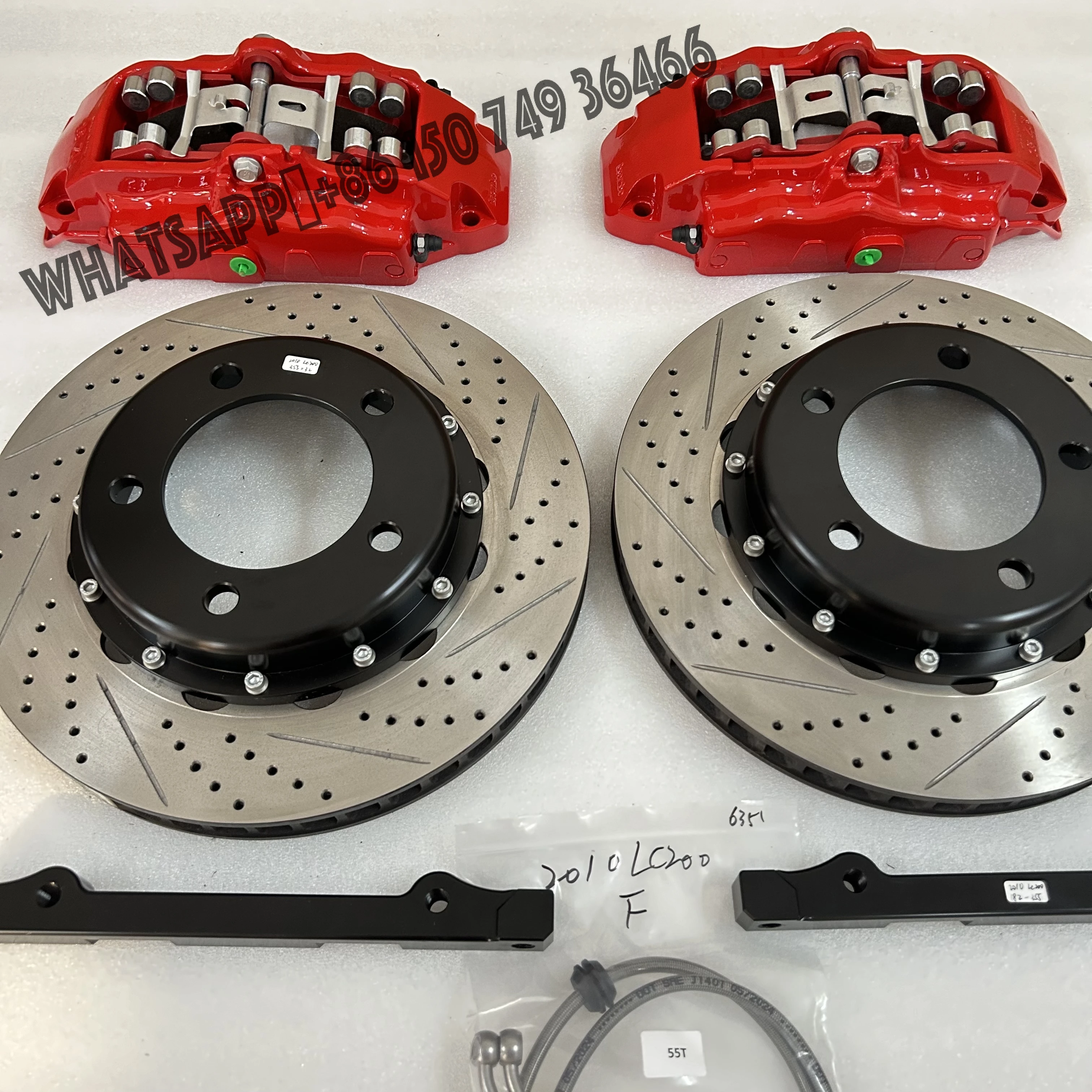 

Настраиваемые автомобильные аксессуары, 6 горшков 18Z с отверстием 355*32 мм, линейный диск для Toyota LC200 2010 года