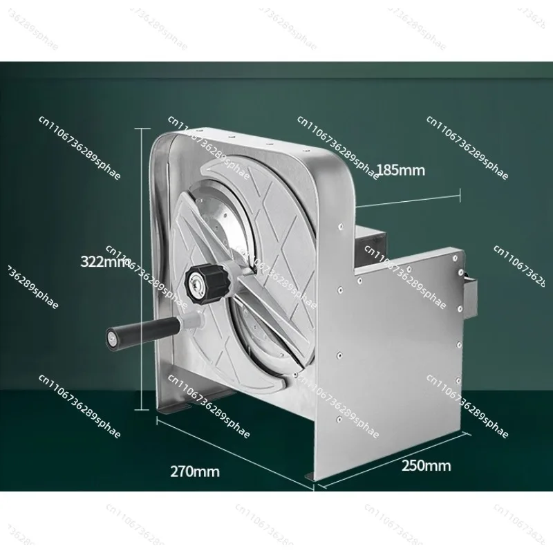 

Слайсер для коммерческого ручного использования из нержавеющей стали, ломтики картофеля, резка лука, артефакта, многофункциональный магазин чая с молоком, фрукторезка