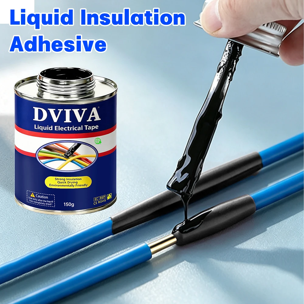 Liquid Electrical Tape Waterproof Liquid Insulation Paste Anti-Aging Electrical Wire Repair Glue Cable Coat Fix Line Sealant