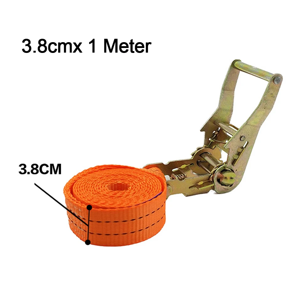 Buckle Ratchet Belt Use High Breaking Resistant Strength Lightweight And Compact Luggage Lashing Flexible And Ease Of Use