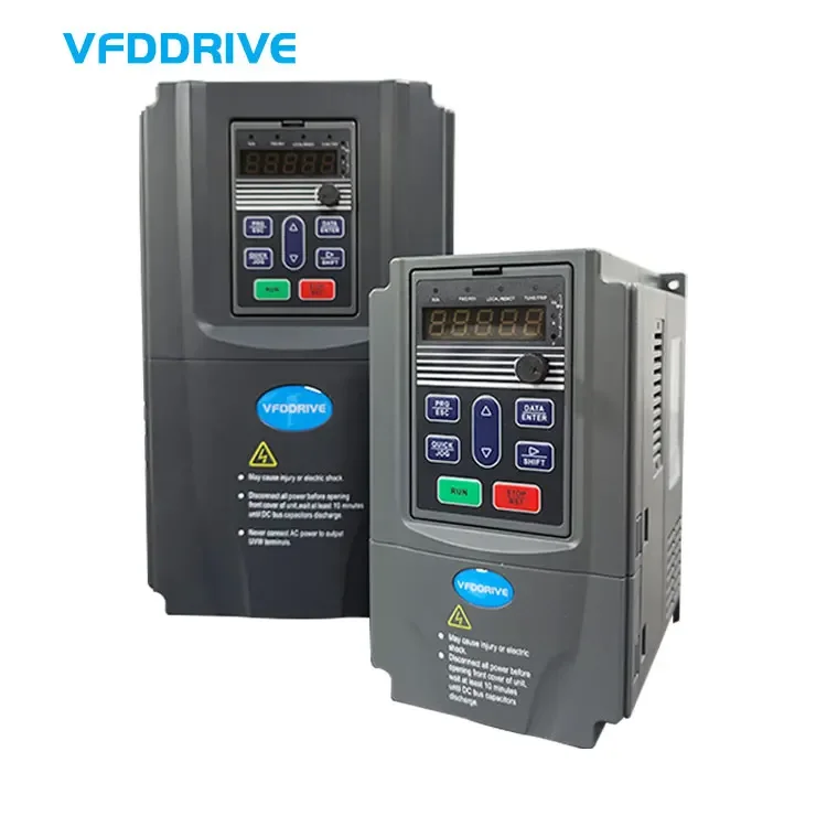 0.75kw 1.5kw 2.2kw 3kw 4kw VFD Frequency Converter Inverter VFD Drive For Motor Single Phase VFD 220v