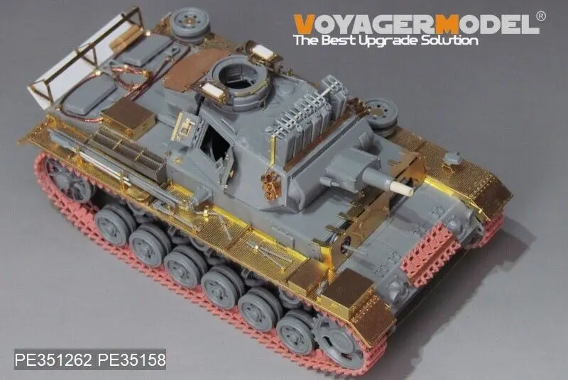 Voyager PE351262 1/35 Pz.KPfw. III Ausf N Africa Troop Detail Set (For DRAGON)