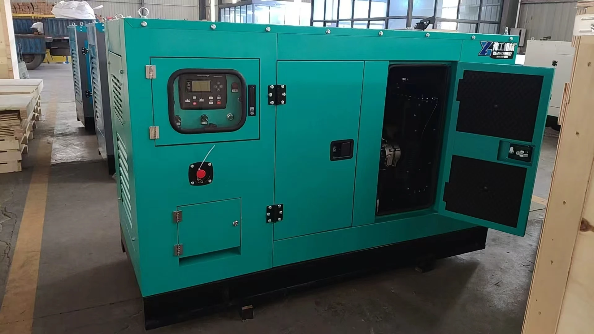 Super Silent Diesel Generator Set 20kVA 50kVA 100kVA for Hotel Hospital Residential Backup Industrial Electric Power Genset