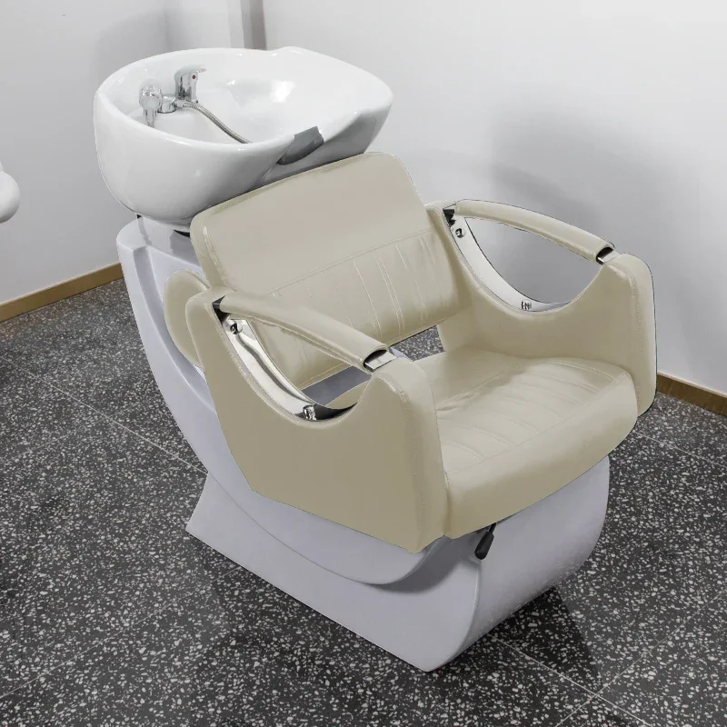 Japanese Head Spa Shampoo Chair Beauty Salon Wash Shampoo Chair Hairdressing Luxury Silla Para Lavar Cabello Spa Furniture