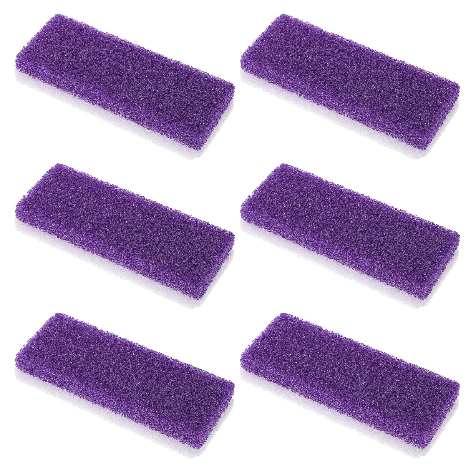 6Pcs Foot Pumice Stone for Foot Beauty Callus Remover Stone Dead Skin Remover Smooth Feet Tool Travel Friendly Lightweight Rough