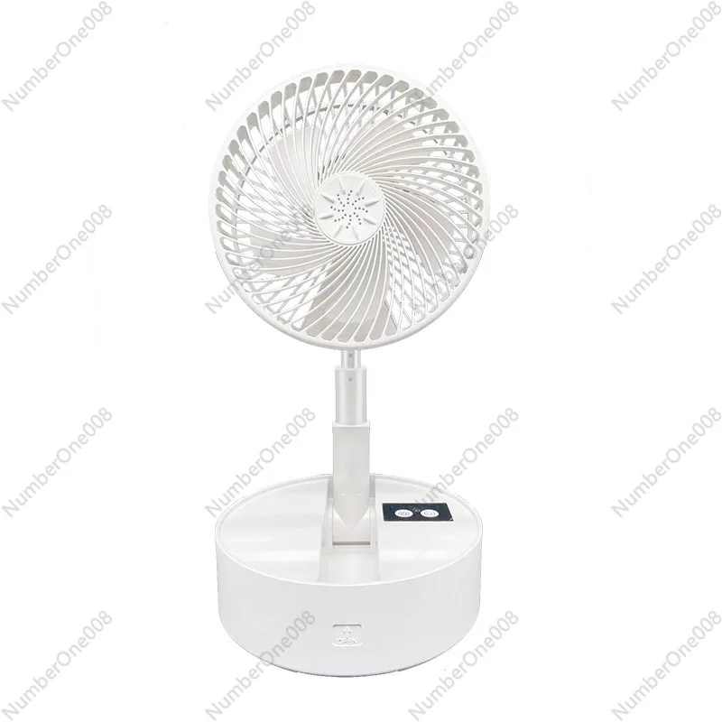 

Portable USB Desk Fan, Rechargeable Foldable Fan with Remote Control, 360° Oscillating Personal Fan for Office Outdoor