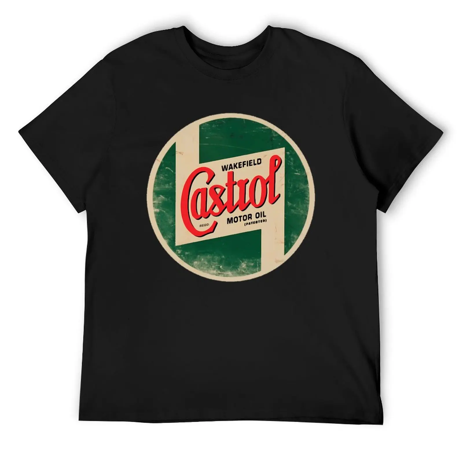 Castrol Oil Vintage Logo T-Shirt shirts graphic tees blue archive sublime sports fans t shirt men