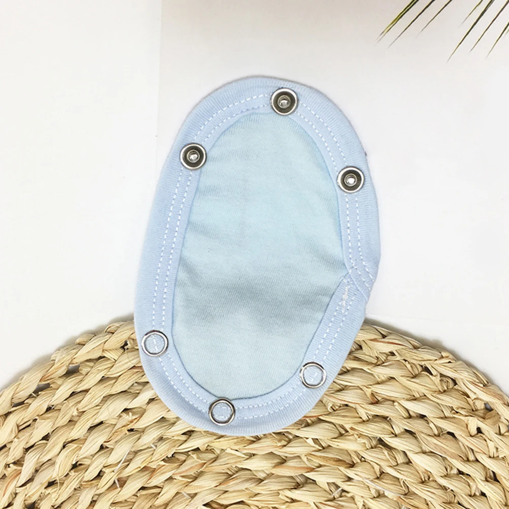 

5pcs Bodysuit Extender Snap Cotton Jumpsuits Extension Piece for Toddler Boy Girl Single Layer Soft Comfortable Breathable