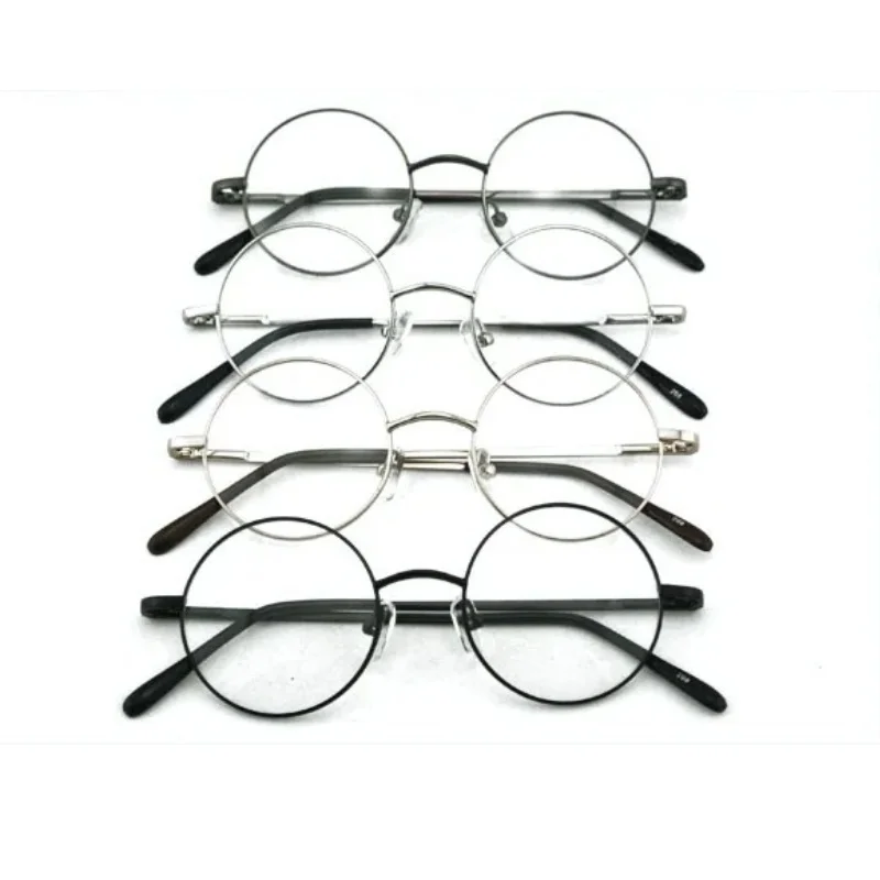 Vintage 42mm Round Spring Hinges Reading Glasses Full Rim Glasses +75 +100 +125 +150 +175 +200 +225 +250 +275 +3 +325 +350 +375
