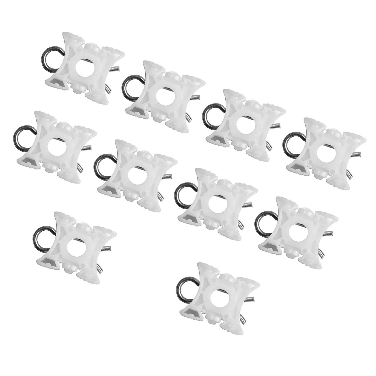 10pcs Car Sliding Clips Casement Regulator Sliding Piece Sliding Block For BMW E36 316 318 320 E32 E34 E85 E92 3er Z3 Z4