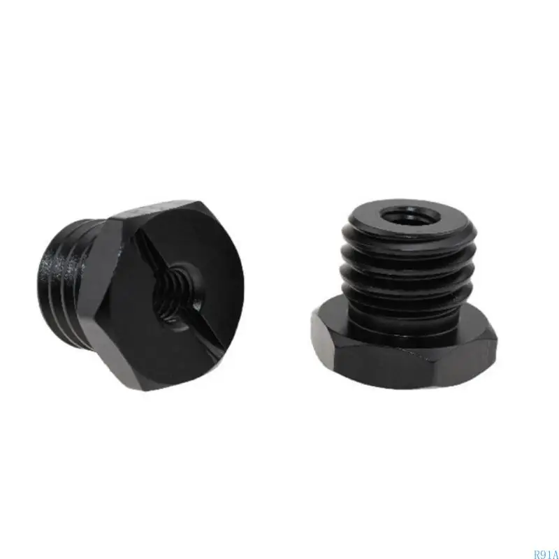 R91a гексагональный адаптер винт от 1/4 самка до 5/8 мужчин для штатива и лазеров преобразование винтовой алюминиевый сплав