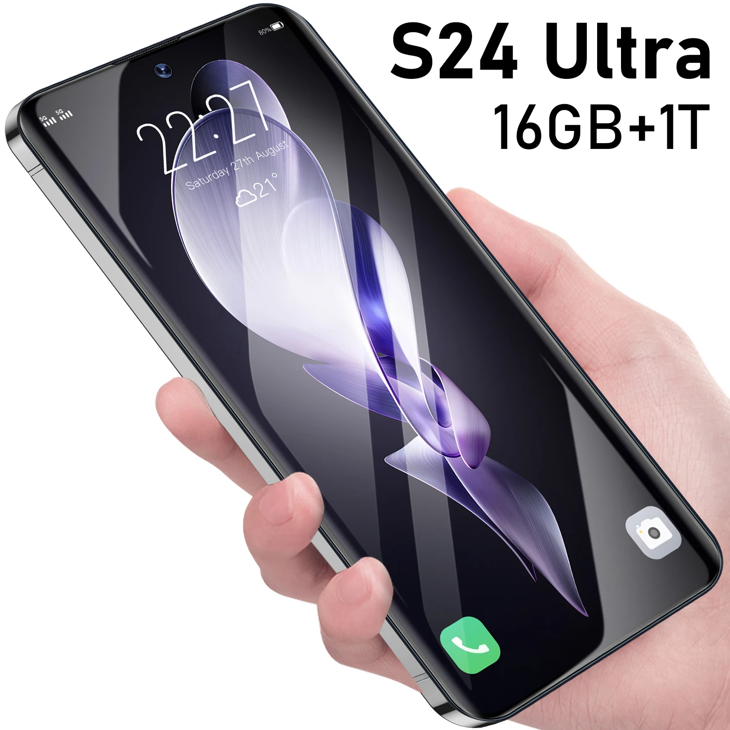 S24 Ultra Global Version Smartphone Snapdragon8 gen2 16G+1TB 7000mAh 48+72MP 4G/5G Network Cellphone Android Mobile Phone