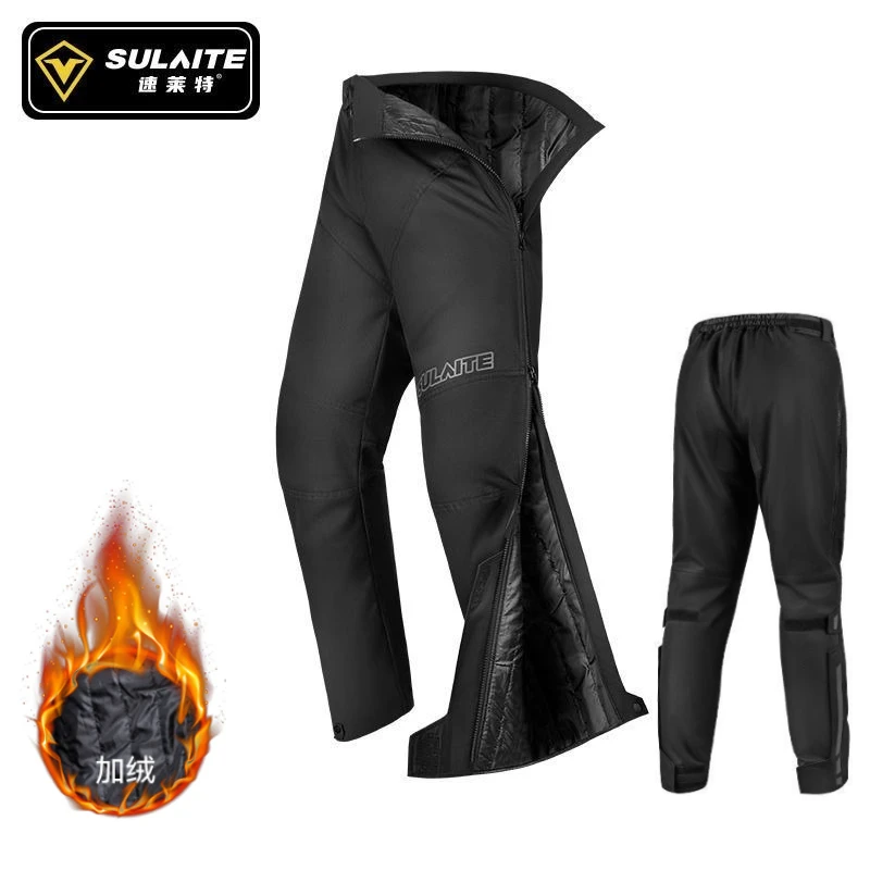 

Winter and Autumn Motorcycle Riding Pants Warm Windproof and Cold-proof Quick-release Pants Anti-fall Motorcycle Rider Equipment