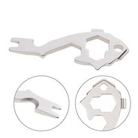 20 in 1 20 in 1 Multi Tool Key Tool Metal Portable Multifunctional Key Tool Multifunction Lightweight EDC Tool Key Ring Hiking
