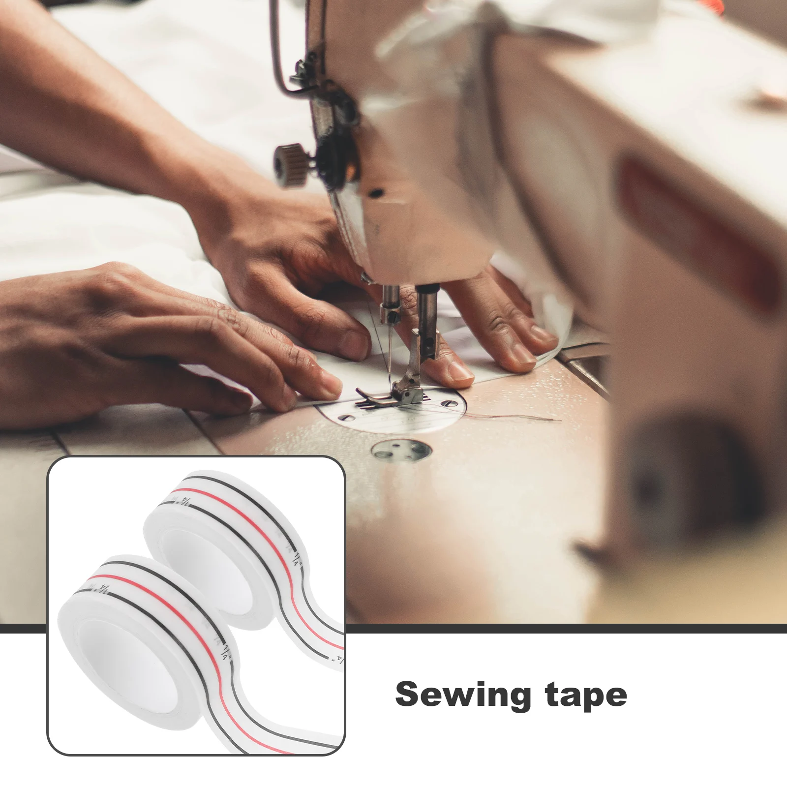 

2pcs 10m Sewing Paper Tape for Quilting Diagonal Seam Strips Basting Household Stitching Accessories Tearable Seam Tapes