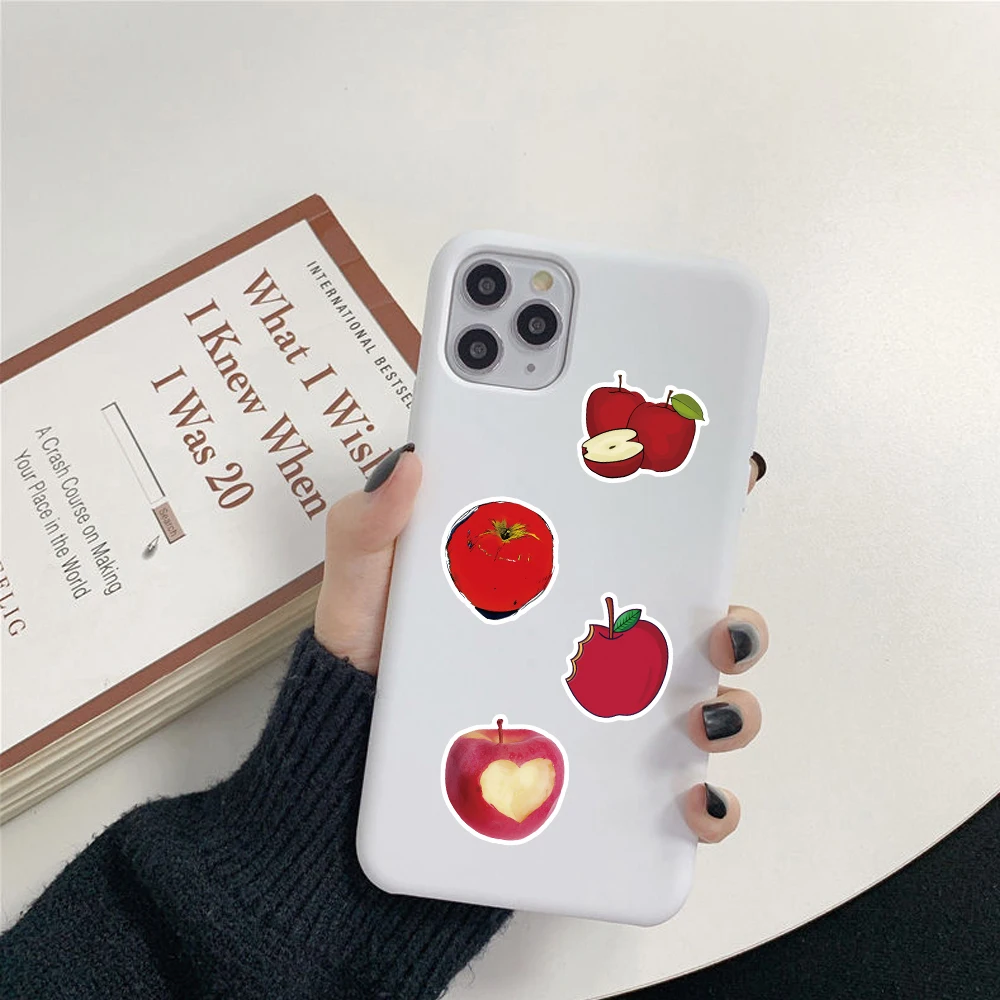 

52pcs Apple-themed sticker set - Teacher Appreciation / Fun Apple Stickers - Laptop Decorative Stickers