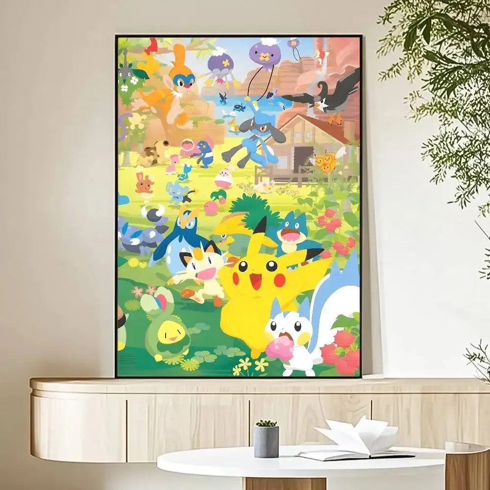 

1000 PCS Puzzles for Adults Pokémon vivid colors Paper Jigsaw Puzzles Educational Games Colorful Puzzles Gifts Home Decor