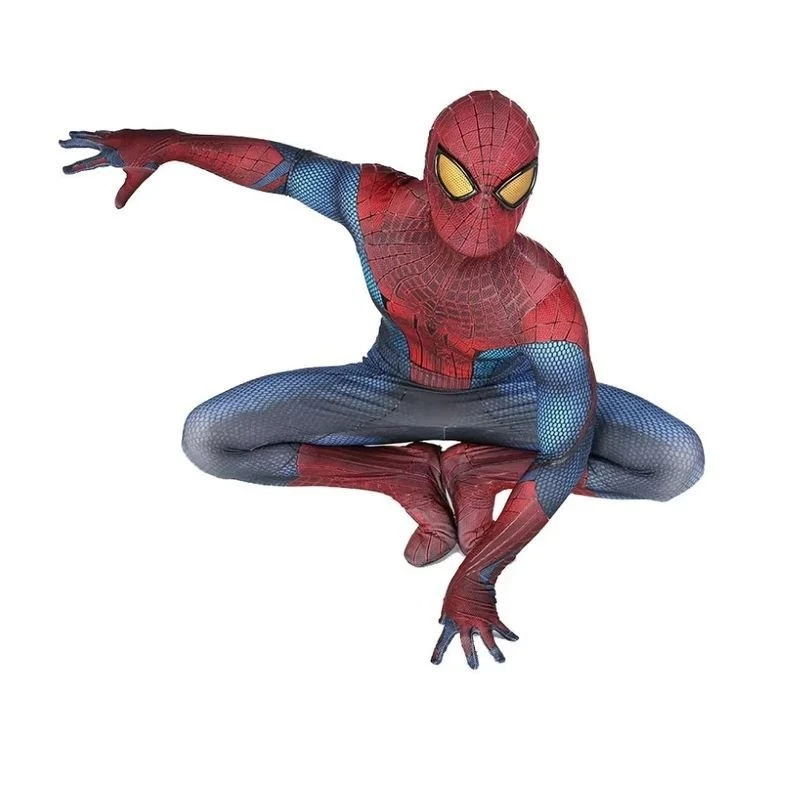 Cross-Border Hot Extraordinary Generation Spider Man Jumpsuit Anime Cosplay Halloween Performance Costume Realistic Dress Up