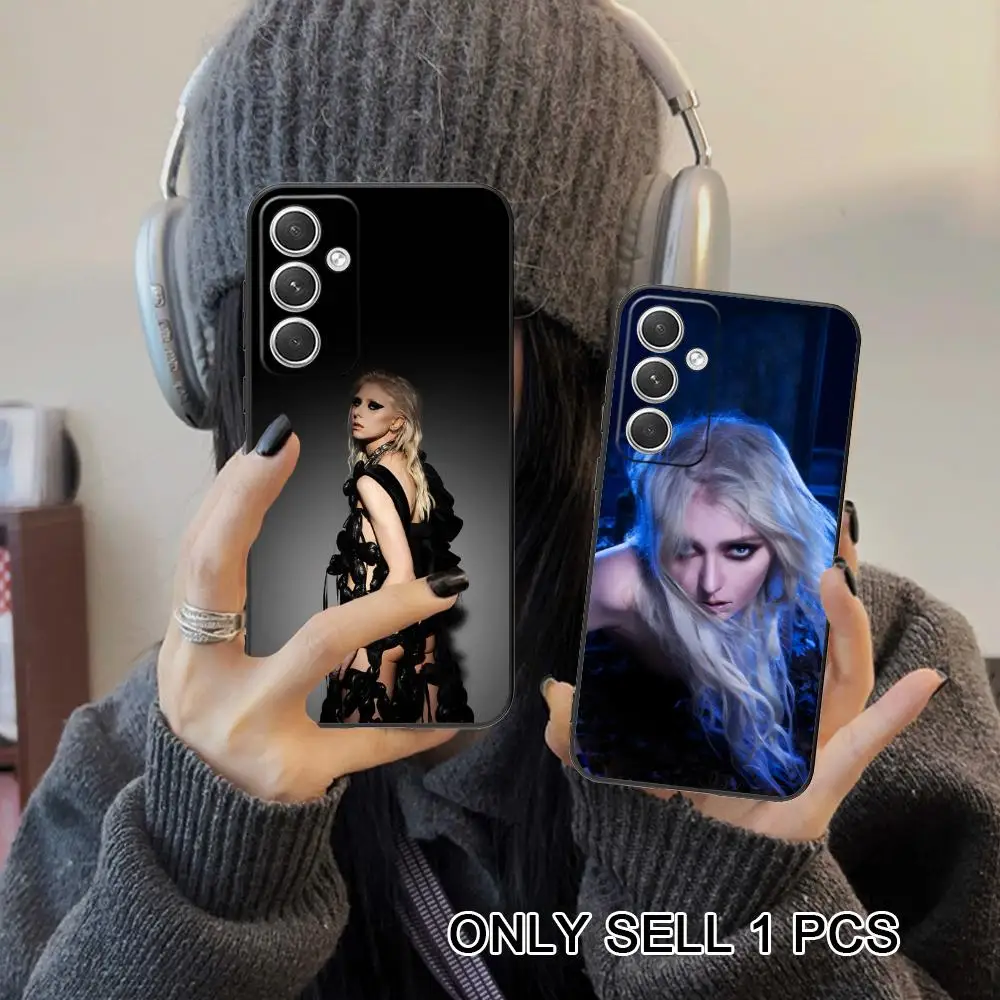 Taylor Momsen Phone Case for Samsung Galaxy S26 S25 S24 S23 S22 S21 S20 Note20 Plus FE Ultra Soft TPU Shockproof Cover