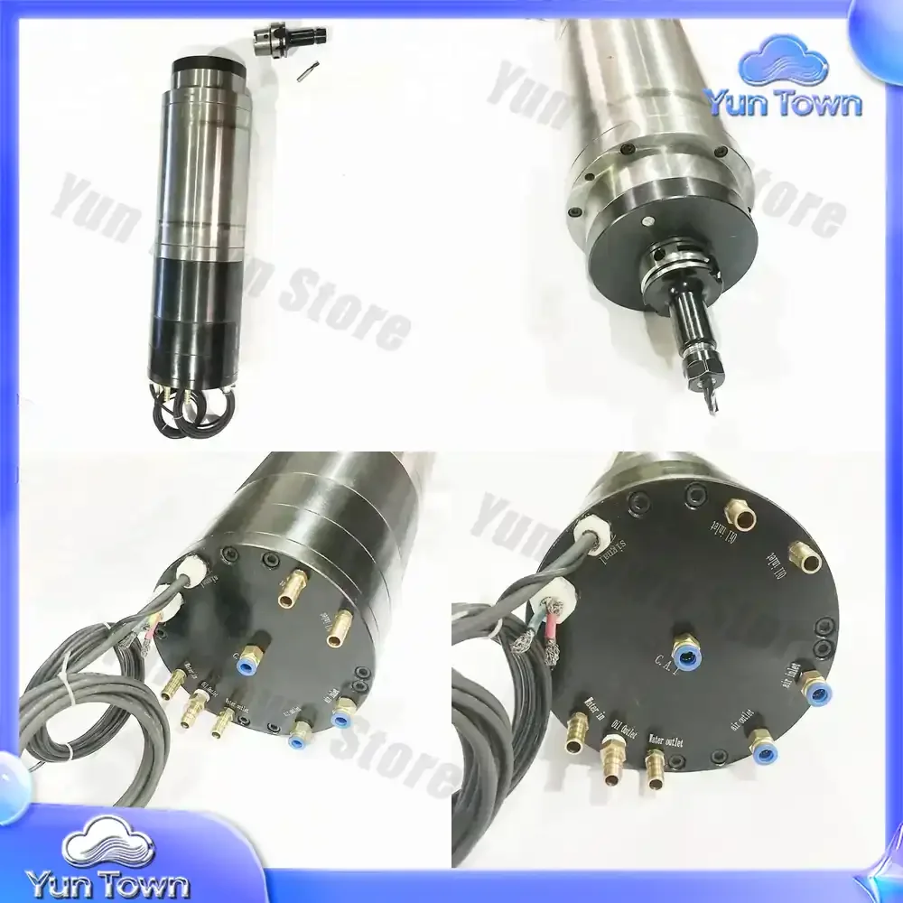 for HSK63A Spindle Motor 18000rpm CNC Router Spindle High Speed Precision Machining Tool for CNC Milling Machine Woodworking