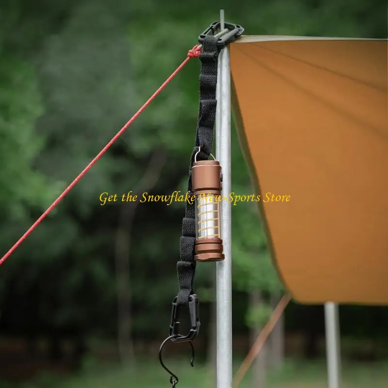 E56D Cotton Utility Cord for Camp Storage and Light Portable Tent Clothesline Lanyard