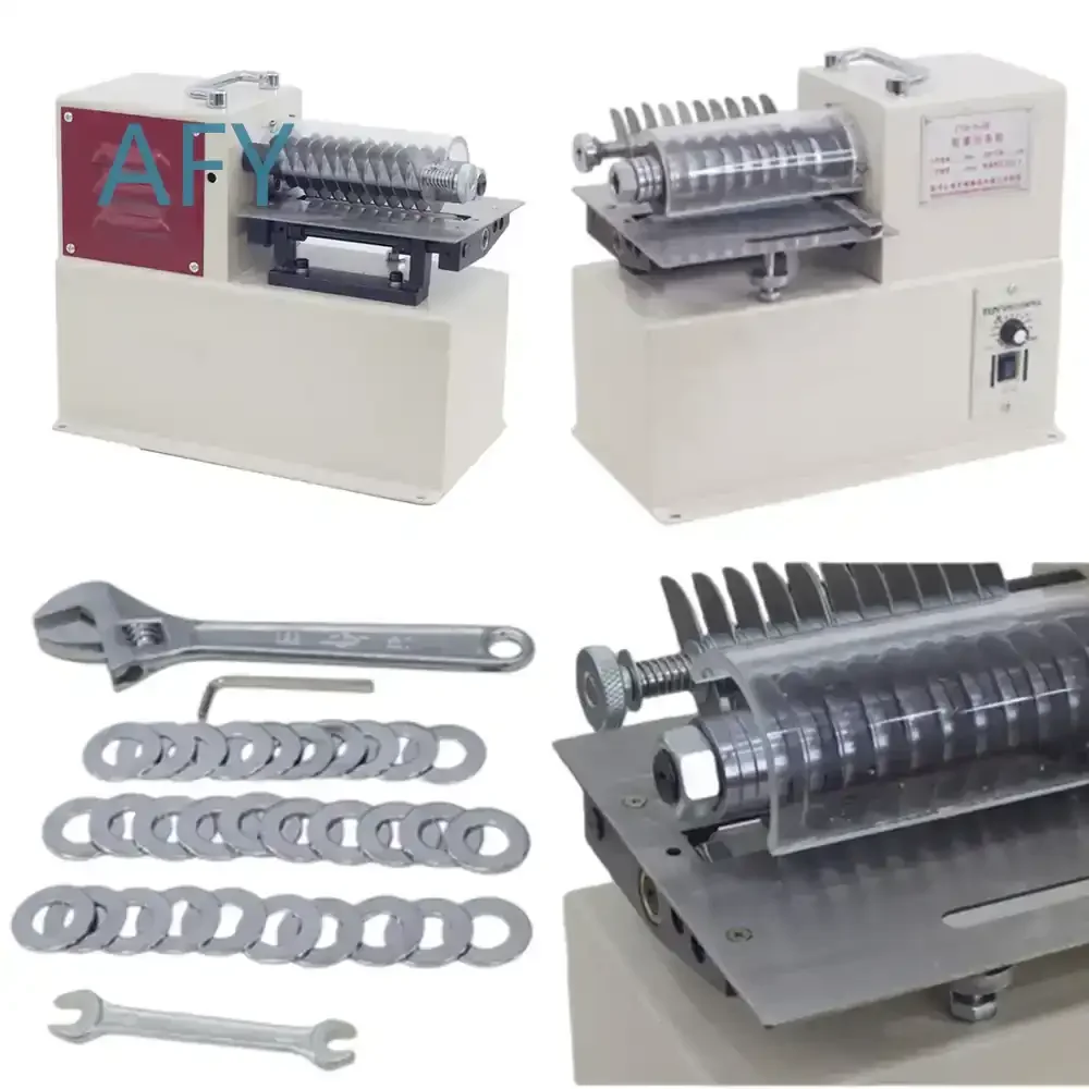 Small Leather Slitting Machine for Watch Belt Conveyor Products Rhinestone Electric Slitting Machine for DIY Craft Cutting