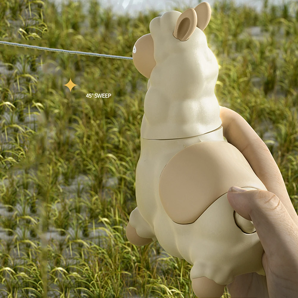 

Alpaca Interactive Water Sprayer Easy To Fill Handheld Spits Water Toy Cute Press Water-Sprinkling Toy for Summer Backyard