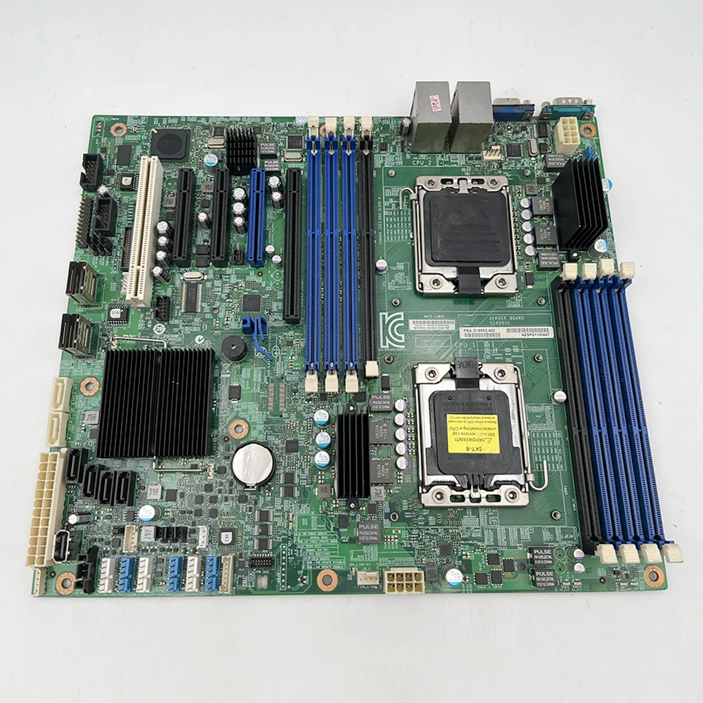 S2400SC untuk Intel Server Motherboard LGA1356 Mendukung CPU Seri E5 2400 Akan Diuji Sebelum Pengiriman