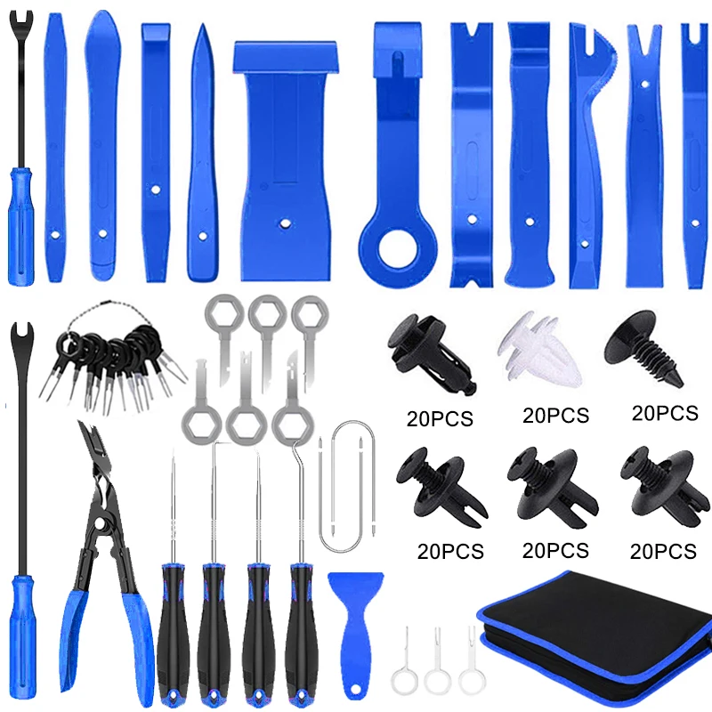 

Инструмент для снятия обшивки автомобиля, полный набор инструментов для автомобильной мастерской, механическая Автомобильная панель DVD, разборка салона, модификация, поставка