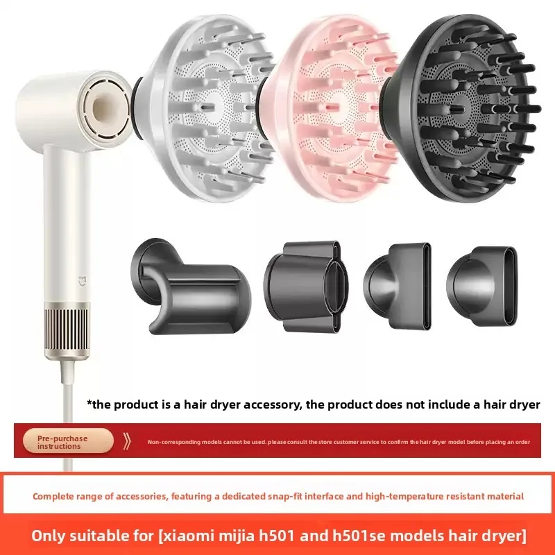 H501/H501SE for Xiaomi Mijia Hair Dryer Drying Modeling Mouthpiece Accessories