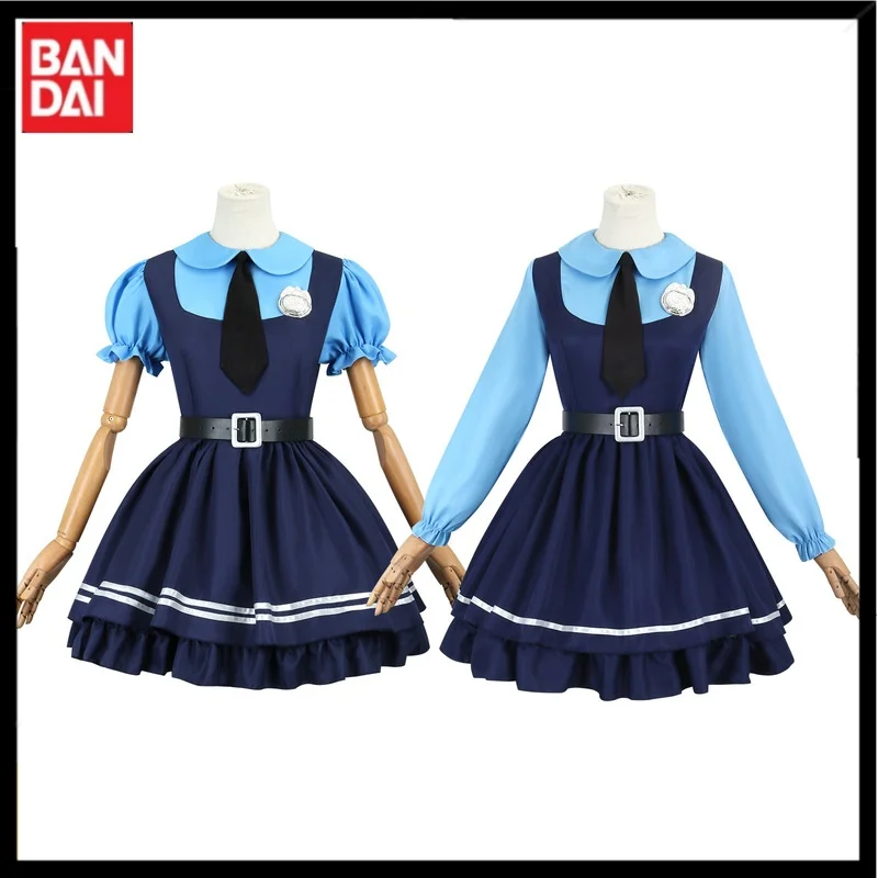 Anime Zootopia Judy Hopps Cosplay Costume Dress Kawaii Adult Children Cartoon Maid Performance Cloth Children Birthday Present