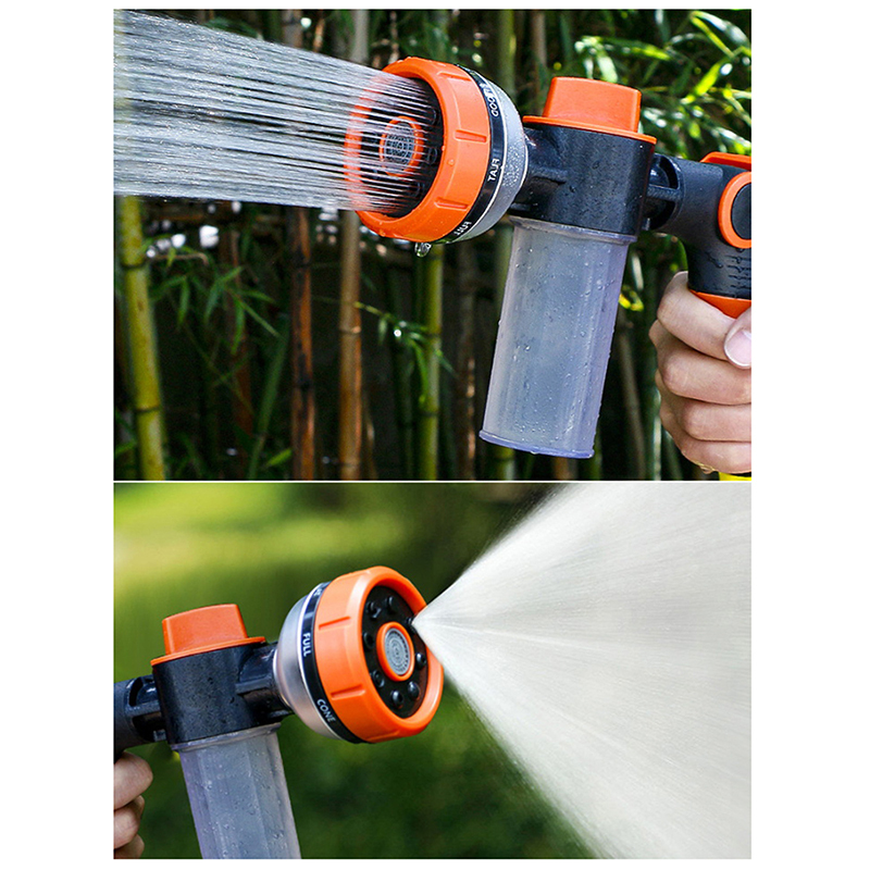  New High‑Pressure Garden Hose Spray Nozzle Multi‑Purpose Tool for Lawn Watering and Car Washing Cleaning