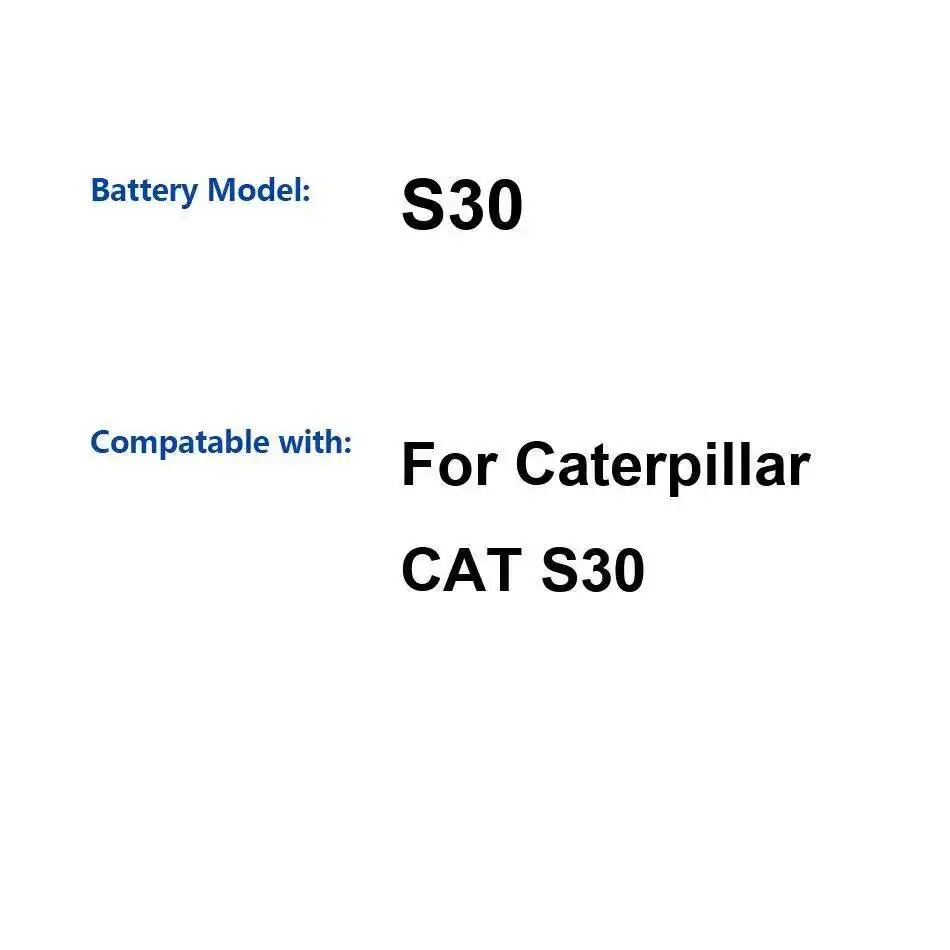 

3000Mah Good Low-Temperature Performance Safe For Caterpillar Cat S30 Mobile Phone Battery
