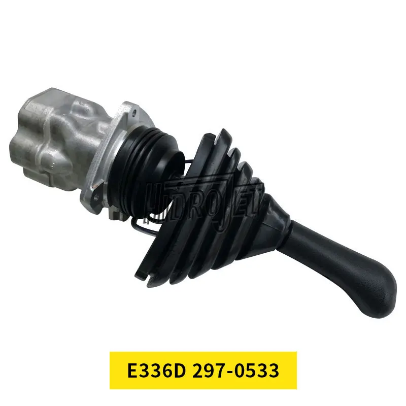 

HIDROJET E336d 336d левый боковой джойстик управления 2970533, джойстик для экскаватора, пилотный клапан 297-0533 для 312D E312D 320D E320D