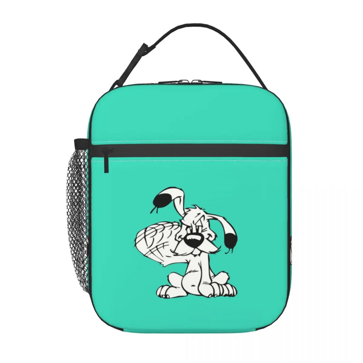 Manga Asterix And Obelix Dogmatix Insulated Lunch Tote Bag Cute Dog Portable Cooler Thermal Bento Box Work School Travel