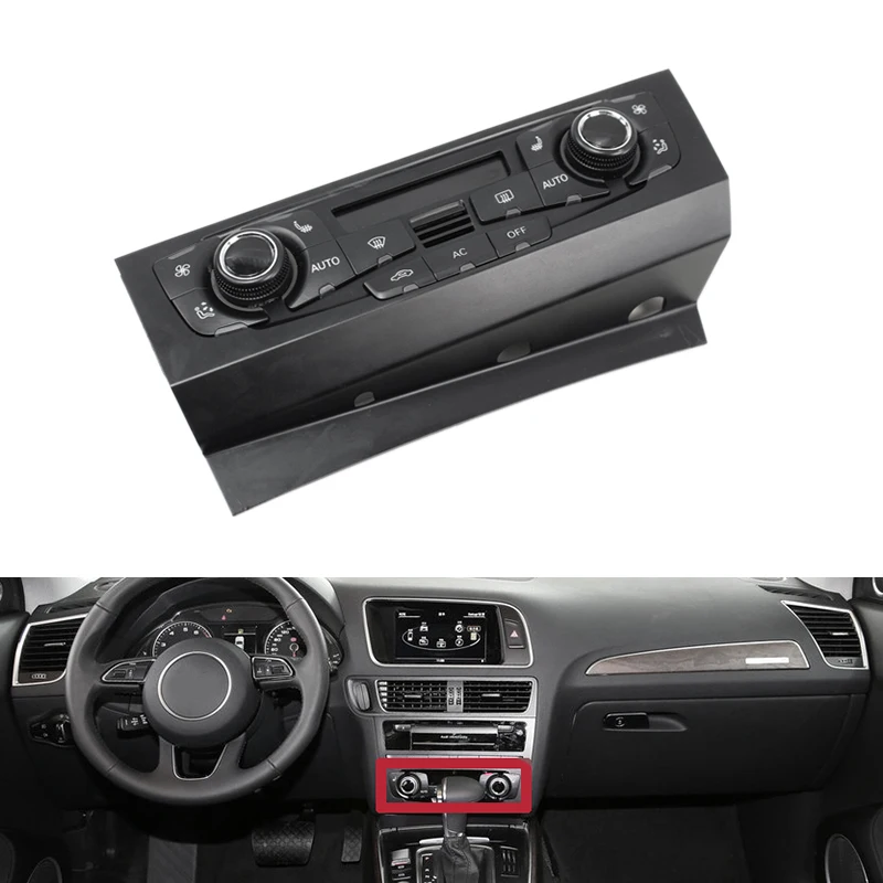 

8T1 820 043 AQ Air Conditioning Heater Panel Temperature Control Assembly For- Q5 A5 S5