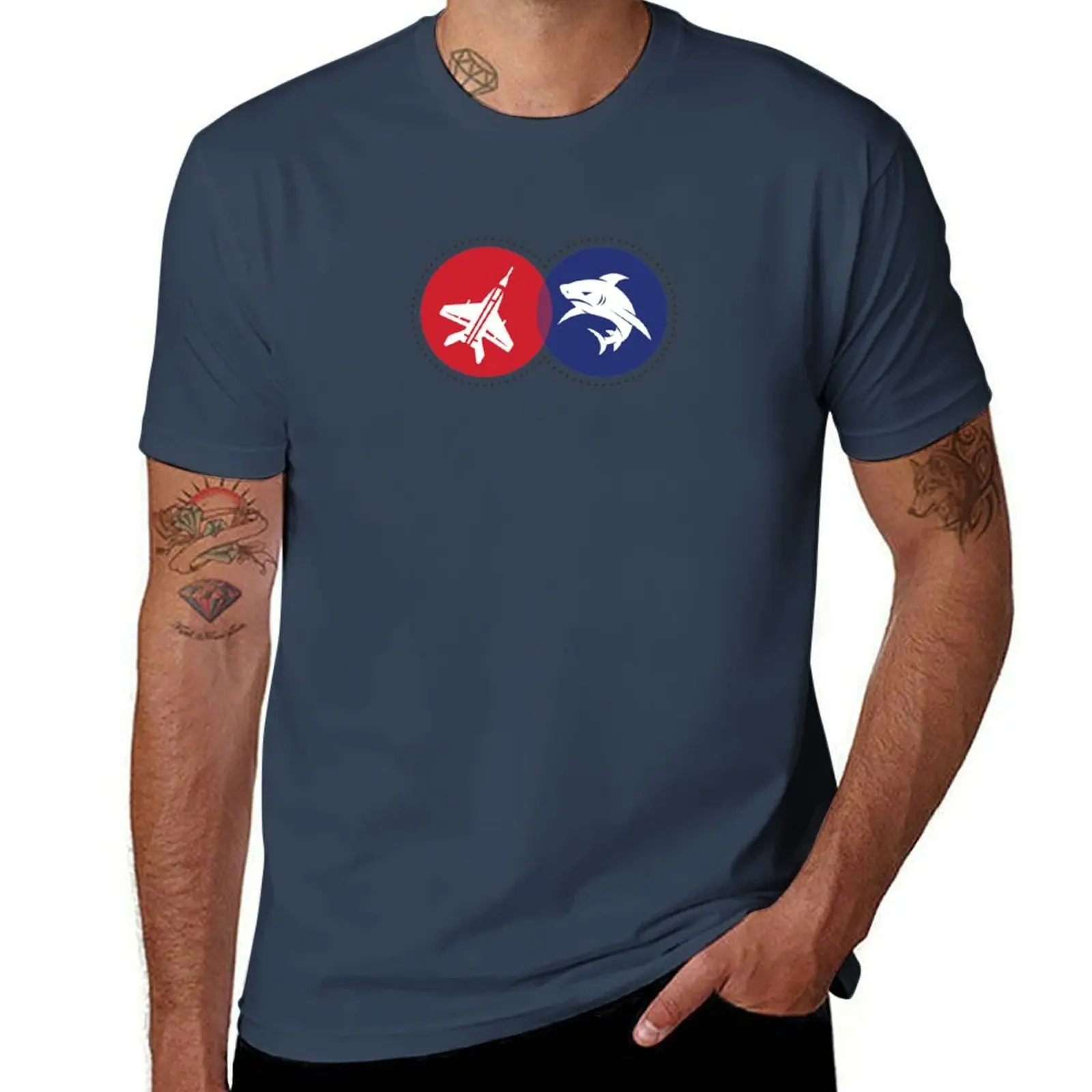 Jets Side [West Story] Sharks and T-Shirt Worker Basic Short Sleeve Tee